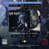 ICED EARTH Night of the Stormrider – CD in Luxurious Triple 7′ Vinyl Gatefold , PRE-ORDER [CD]